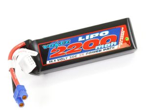 VOLTZ 2200mah 11.1V 30C LIPO BATTERY w/EC3