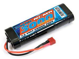VOLTZ 3000MAH 7.2v NIMH STICK PACK W/DEANS CONNECTOR