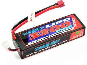 Voltz 3200Mah 2S 7.4V 40C HardCase Lipo Stick Battery Pack