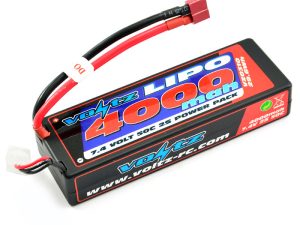 VOLTZ 4000mah 2S 7.4V 50C HARDCASE LIPO BATTERY STICK PACK