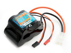 VOLTZ 4600mah 6.0V NiMH RX SUB-C 1/5th HUMP BATTERY PACK w/BEC/JR PLUG