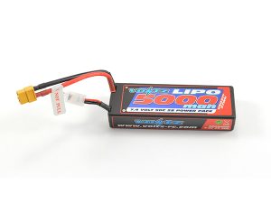 VOLTZ 5000mah 2S 7.4V 50C HARD CASE STICK BATTERY XT60