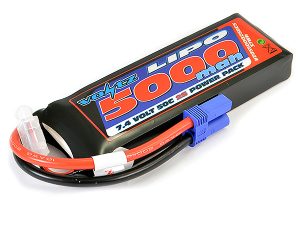VOLTZ 5000mah 7.4V 50C LIPO BATTERY EC5