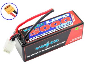 VOLTZ 5000mah HARD CASE 14.8V 50C LIPO STICK PACK XT90