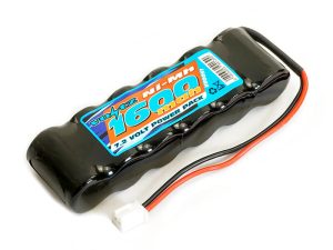 Voltz 6 Cell 1600Mah 7.2v Nimh Straight Pack(18T) Battery W/Micro Connector