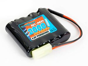 VOLTZ HOBBY 4.8V 2000mah NiMH BATTERY W/ MINI TAMIYA PLUG (HE00010)