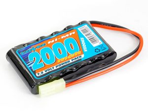 VOLTZ HOBBY 7.2V 2000mah AA BATTERY PACK W/ MINI TAMIYA PLUG (HE00011)