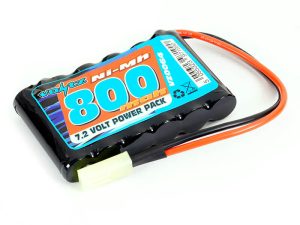 VOLTZ HOBBY 7.2V 800mah FLAT AA BATTERY MINI TAMIYA PLUG