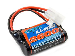 VOLTZ LI-ION 7.4V 2600MAH BATTERY WITH TAMIYA PLUG