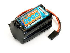 Voltz Rx 4.8V 2000Mah NiMH Square Battery Pack W/Connector