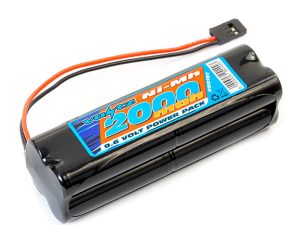 Voltz TX 9.6V 2000Mah NiMH Square Battery Pack W/Futaba Connector