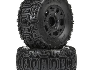 DURATRAX Warthog SC 2.2"/3.0" Off-Road Tires Mounted on Ripper Black