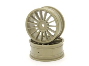 KYOSHO Wheel 15-Spoke 24mm Gold Kyosho Fazer-FW06 (2)