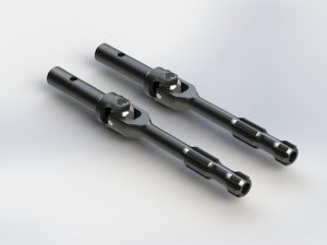 Arrma Wheel Axle Universal Joint: Nero (2)