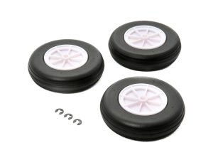 E-flite Wheel Set (3): Carbon-Z T-28