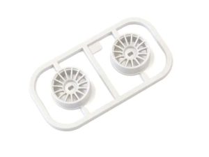 KYOSHO Wheel Set Kyosho Mini-Z AWD Narrow 2.5 Offset (2) White