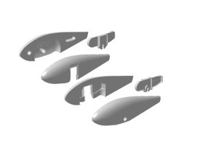 Multiplex Wheel Spats Extra 330LX