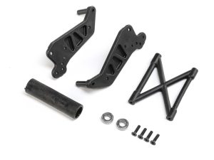 Losi Wheelie Bar Set, Black: LMT