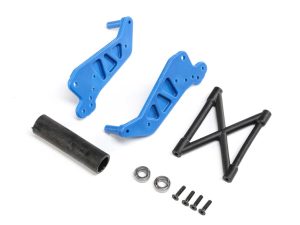 Losi Wheelie Bar Set, Blue: LMT