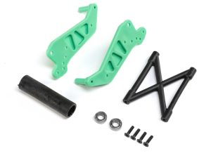 Losi Wheelie Bar Set, Green: LMT