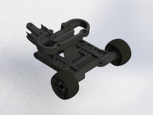 Arrma Wheelie Bar Set: Nero