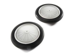 Hangar 9 Wheels, 8-inch WWI Style (pair): Fokker D.VII