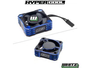 Whitz Racing Whitz- HyperCool Aluminium Fan - 30mm - Cool Blue