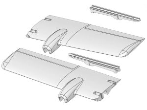 Multiplex Wing Panels Twinstar II 224172