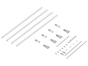 Multiplex Wing Struts Funcub XL 224443