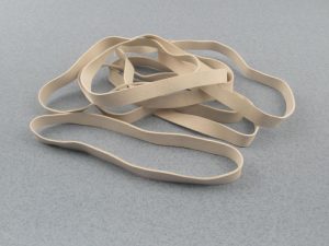 Ripmax Wingbands White 6" 150x10mm (pk8)