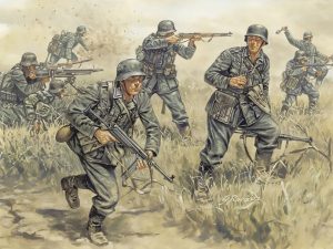 Italeri WWII- GERMAN INFANTRY 