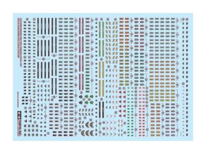 Tamiya WWII German Military Insignia Decal Set (1/35 Africa Corps/Waffen SS)