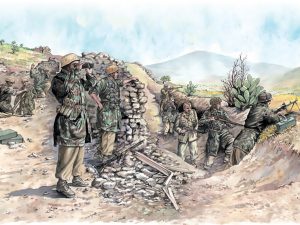 Italeri WWII-  German paratroopers (tropical uniform) 