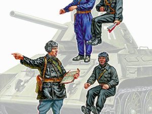 Zvezda WWII Soviet Tank Crew (4 Figures)