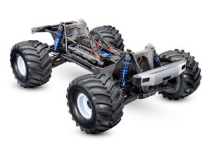 Traxxas X-Monster Chassis 8S 4WD Electric Monster Truck, (+ TQi 2-ch, VXL-8s, Velineon 1200XL, TSM, Belted Tyres)