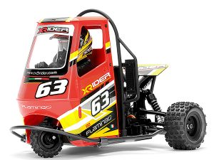 X-RIDER FLAMINGO 1/8 RC TRICYCLE RTR - RED