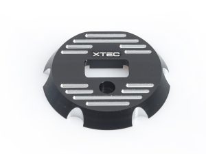 LRP X22 Aluminium Endplate - Black