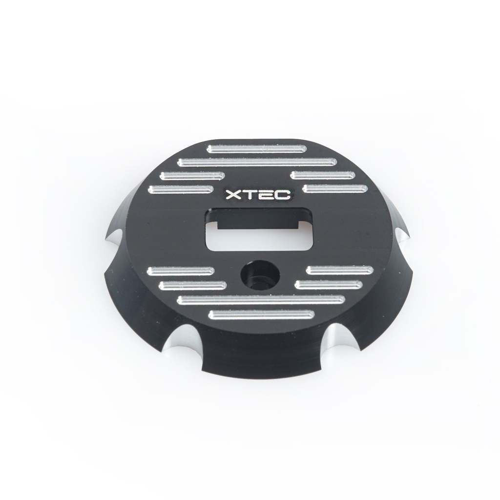 LRP X22 Aluminium Endplate - Black