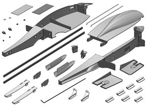 Multiplex Xeno Small Plastic Parts Pack