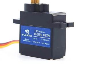 X-Fly XFLY 13G DIGITAL MG SERVO REVERSE WITH 200MM LEAD