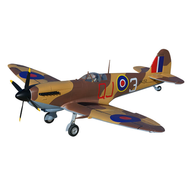 X-Fly XFLY SUPERMARINE SPITFIRE MKIX BROWN 1200MM WITHOUT TX/RX/BATT