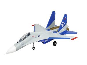 X-Fly XFLY TWIN 50MM SU-27 EDF 750MM JET w/o TX/RX/BATT - GREY