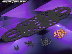 Arrowmax Xray X4'25 Spring Steel Chassis Conversion Kit