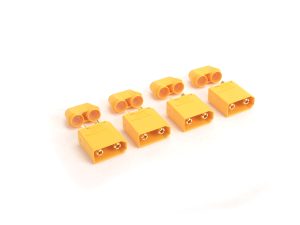 Monkey King RC XT90 Plug with Sheath Male Only - 4pcs