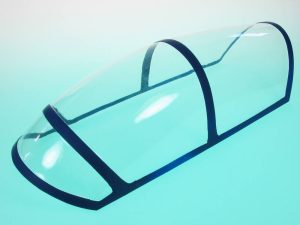 Seagull Yak 54 (90) Canopy, Blue Rim (for SEA-53A)