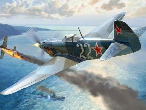 Zvezda YAK-9 Soviet fighter