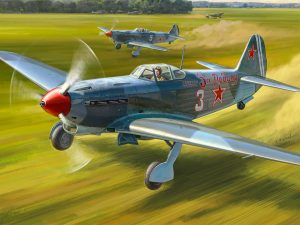 Zvezda YAK-9 Soviet fighter