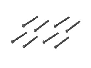 Yikong M3 x 30 Pan Head Socket Screws - 8pk