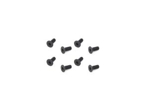 Yikong M3 x 8 Flat Head Screws - 8pk