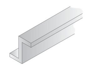 Evergreen Z-Channel, 350 x 4.0mm (14 x .156in) (3 per pack)